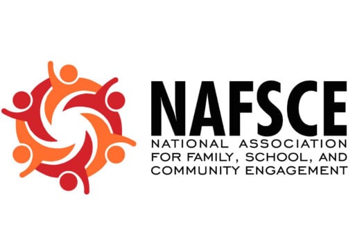 The logo for National association for family, school, and community engagement.